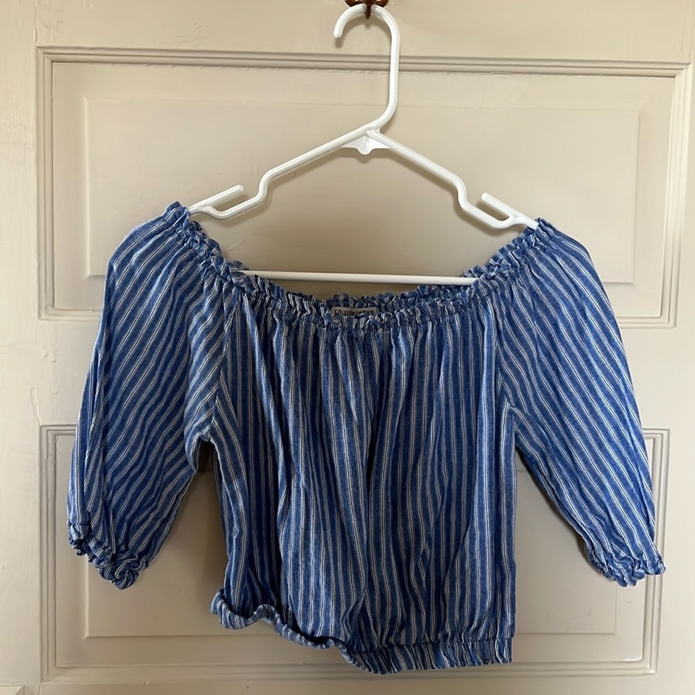 Off the shoulder top